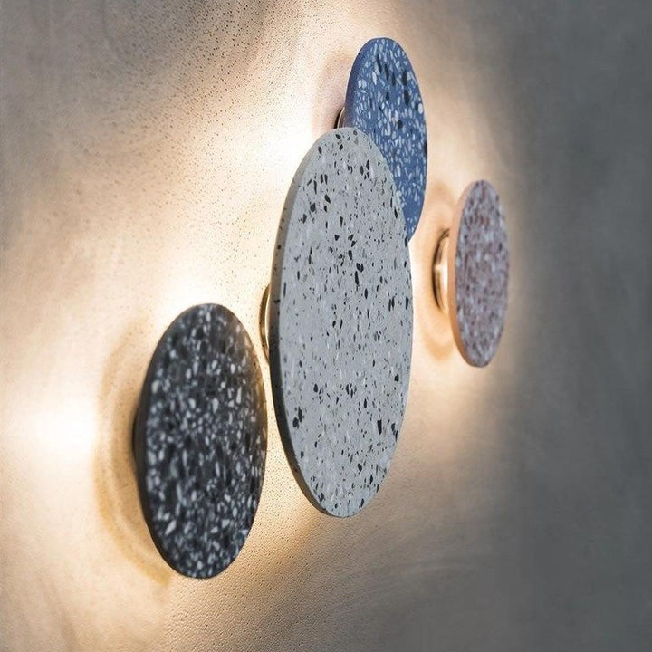 Terrazzo Pin Wall Sconce – Aluminum LED Lighting