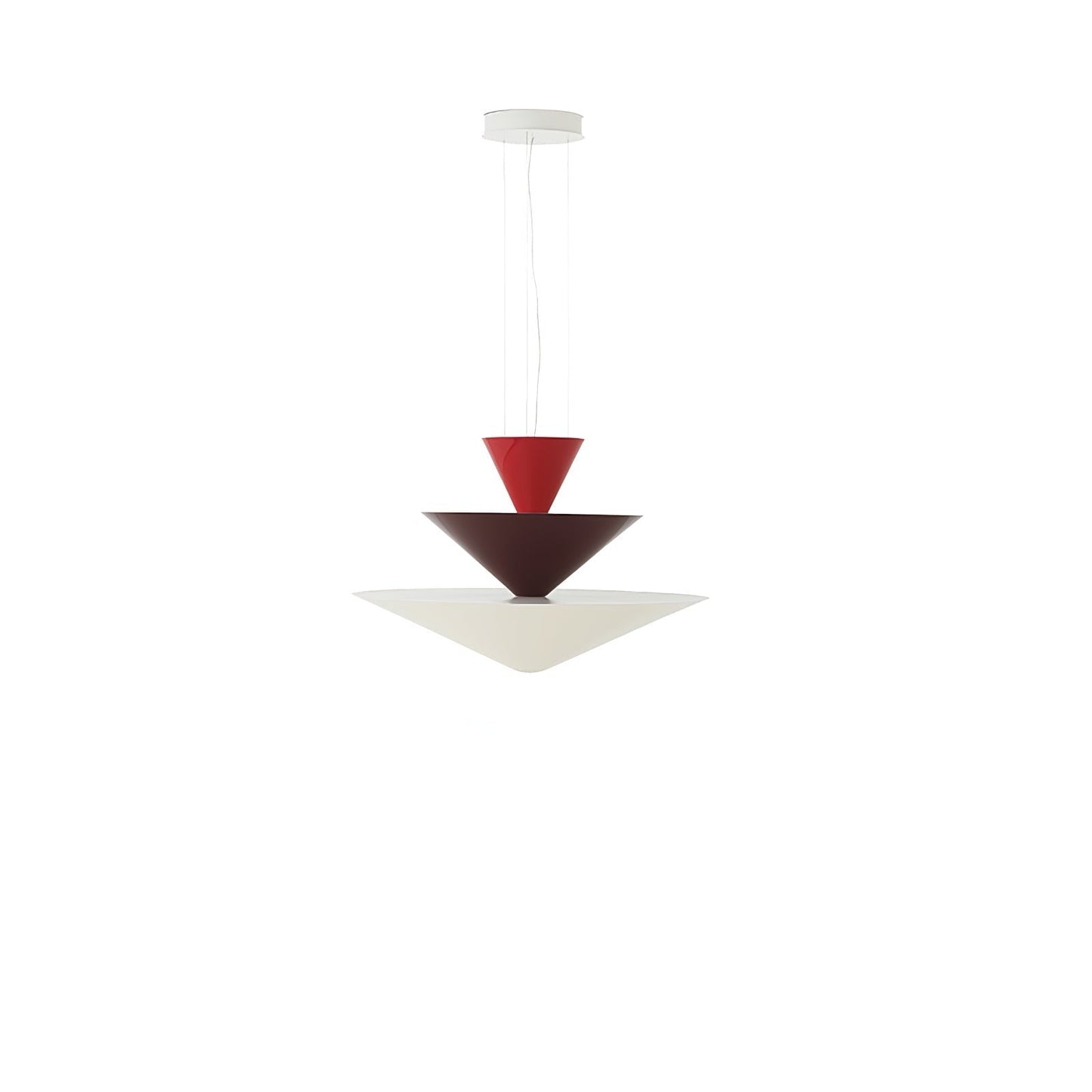 Tiered Sculptural Pendant Light