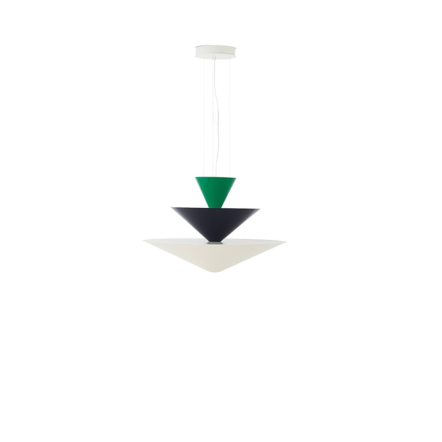 Tiered Sculptural Pendant Light