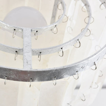 Tiered Shell Table Lamp – Ambient Pearlescent Glow