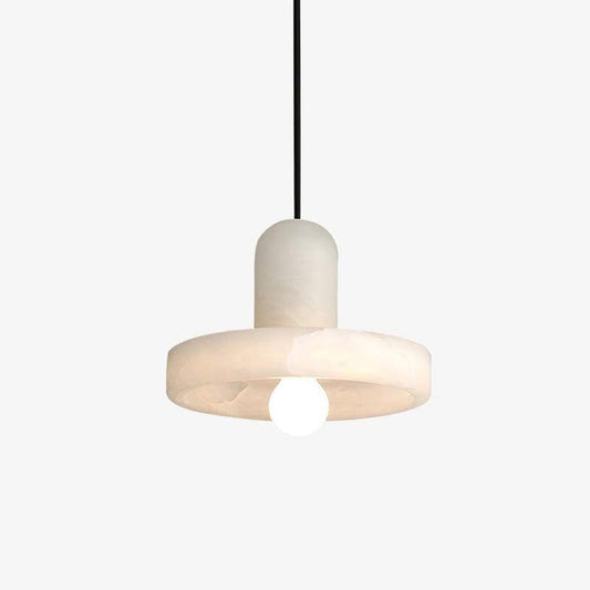 Translucent Alabaster Carrara Pendant Light