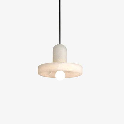 Translucent Alabaster Carrara Pendant Light