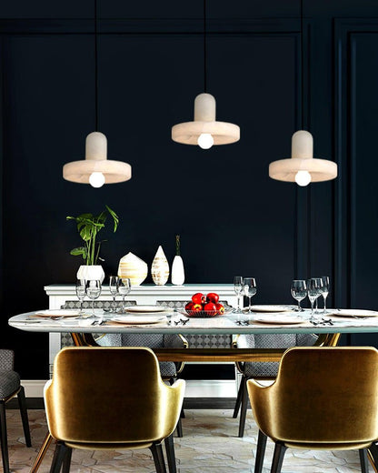 Translucent Alabaster Carrara Pendant Light