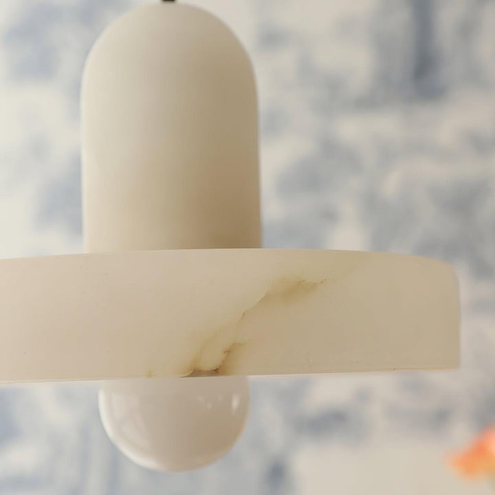 Translucent Alabaster Carrara Pendant Light