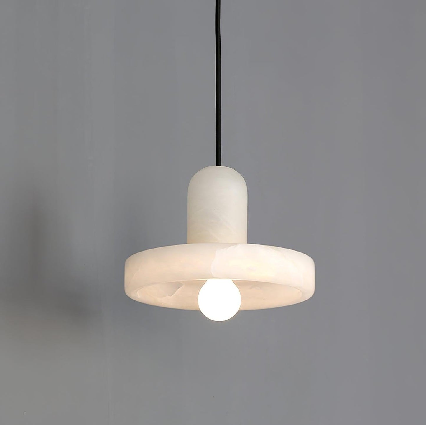 Translucent Alabaster Carrara Pendant Light