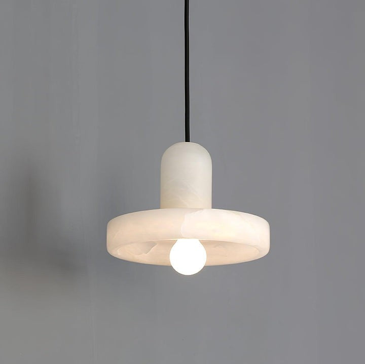 Translucent Alabaster Carrara Pendant Light