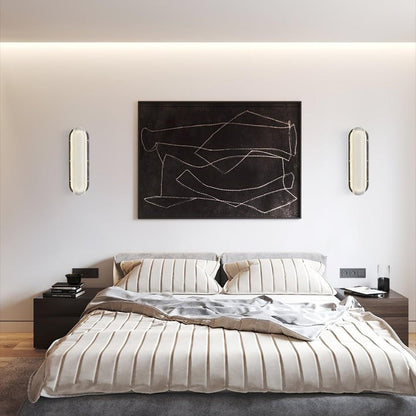 Translucent Prismatic LED Wall Sconce