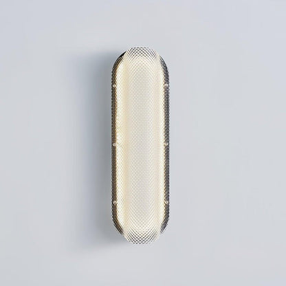 Translucent Prismatic LED Wall Sconce