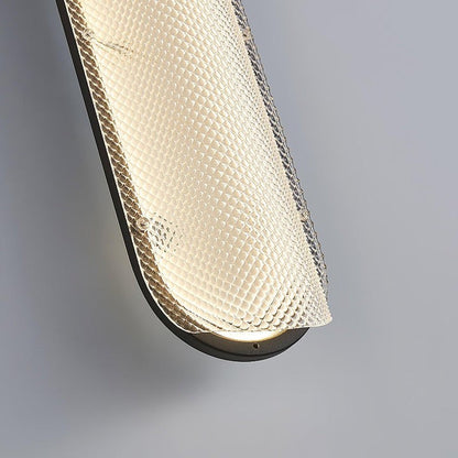 Translucent Prismatic LED Wall Sconce