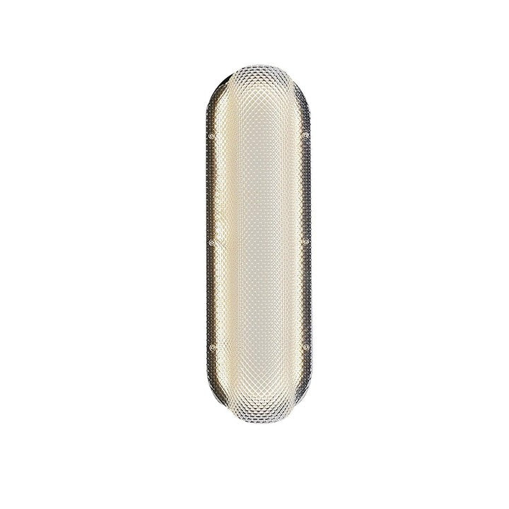 Translucent Prismatic LED Wall Sconce