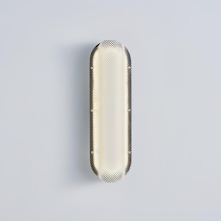 Translucent Prismatic LED Wall Sconce