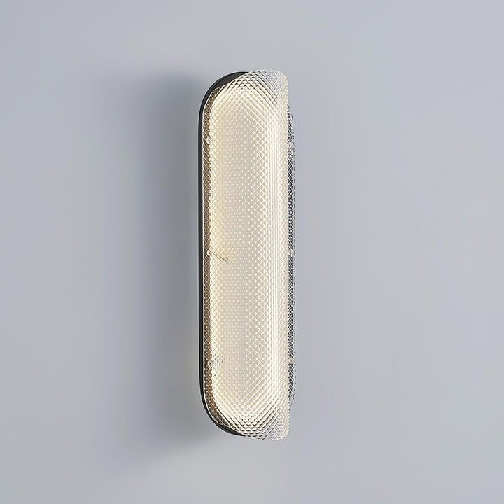 Translucent Prismatic LED Wall Sconce