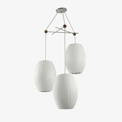 Triple Pear Bubble LED Pendant Light