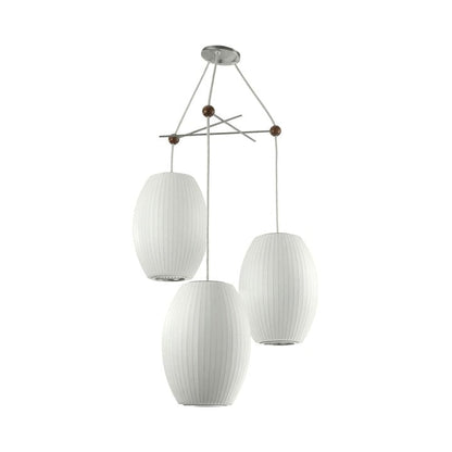Triple Pear Bubble LED Pendant Light