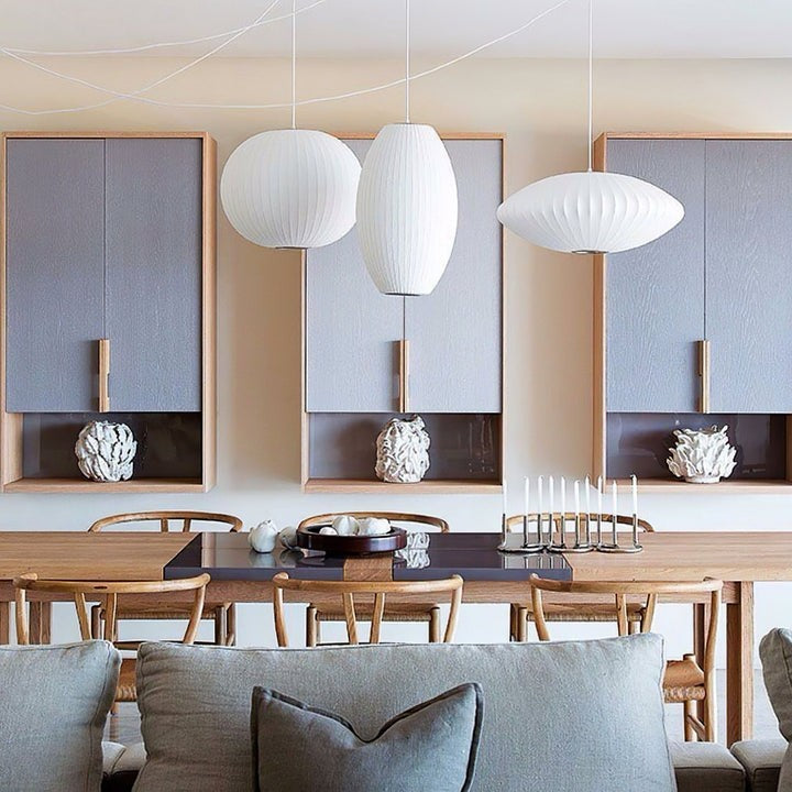 Triple Pear Bubble LED Pendant Light