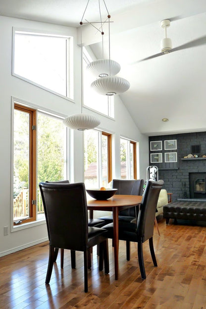 Triple Pear Bubble LED Pendant Light