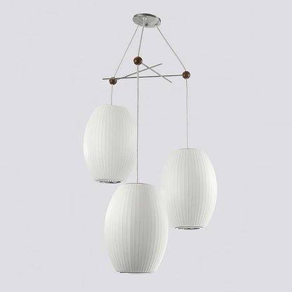 Triple Pear Bubble LED Pendant Light