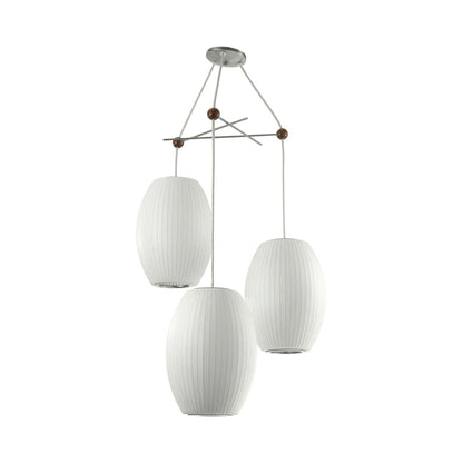 Triple Pear Bubble LED Pendant Light
