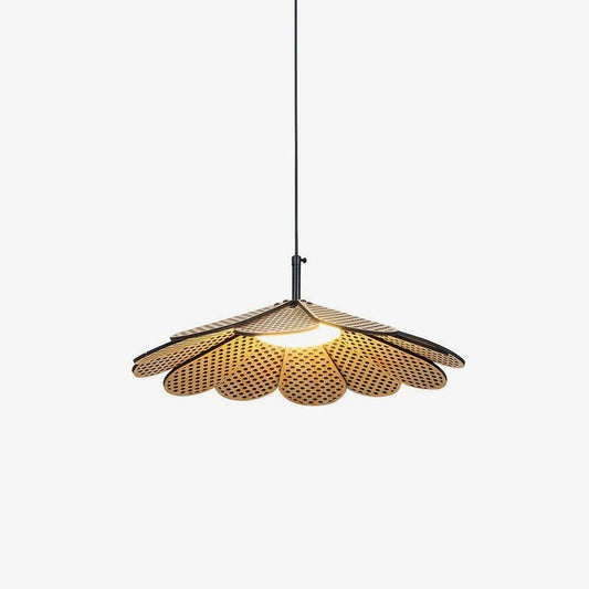 Wabi-Sabi Rattan Pendant Ceiling Light