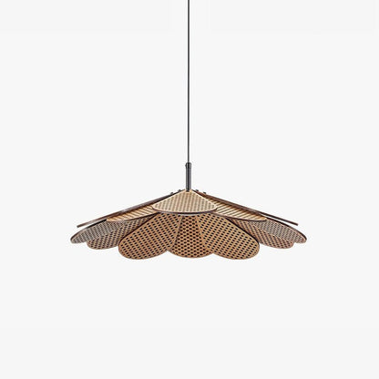 Wabi-Sabi Rattan Pendant Ceiling Light