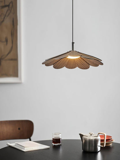 Wabi-Sabi Rattan Pendant Ceiling Light