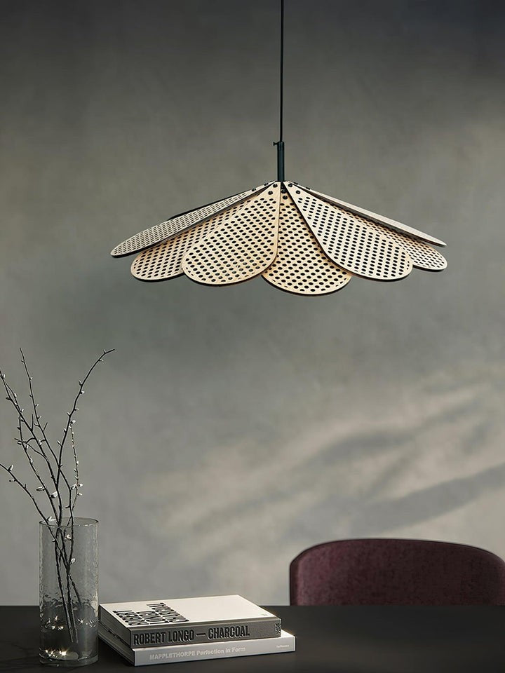 Wabi-Sabi Rattan Pendant Ceiling Light