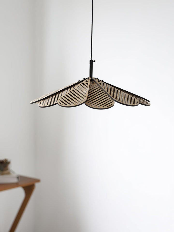 Wabi-Sabi Rattan Pendant Ceiling Light