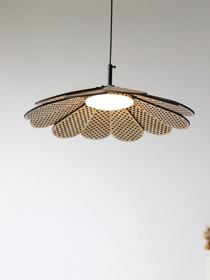 Wabi-Sabi Rattan Pendant Ceiling Light
