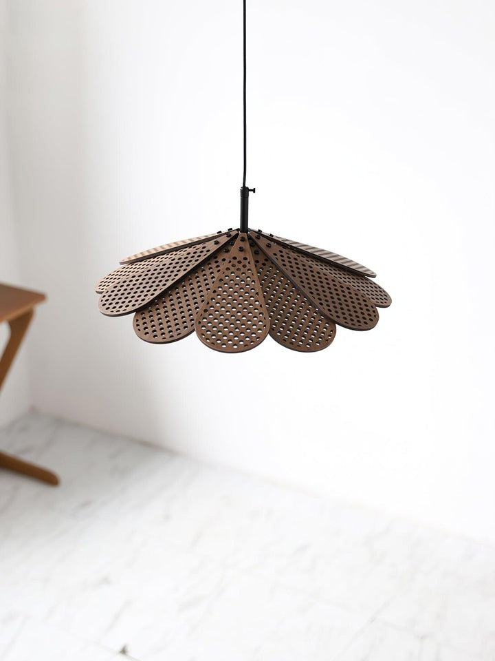 Wabi-Sabi Rattan Pendant Ceiling Light