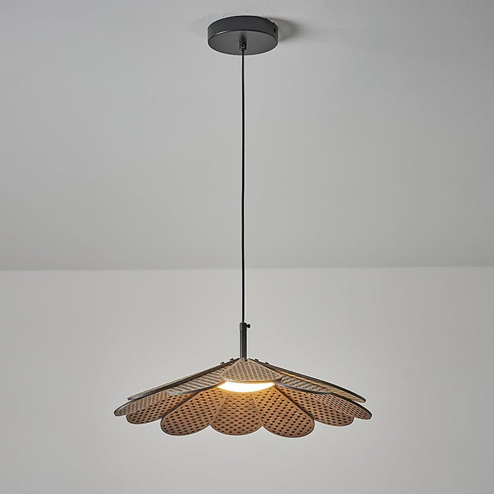 Wabi-Sabi Rattan Pendant Ceiling Light