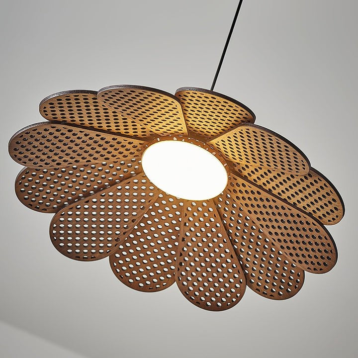 Wabi-Sabi Rattan Pendant Ceiling Light