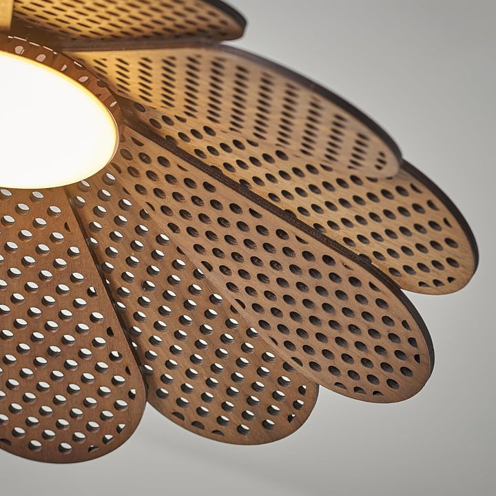 Wabi-Sabi Rattan Pendant Ceiling Light