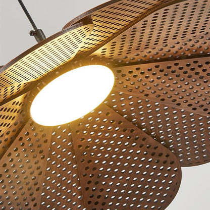 Wabi-Sabi Rattan Pendant Ceiling Light