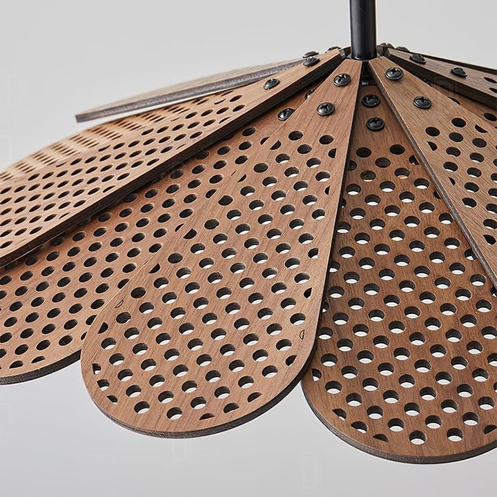 Wabi-Sabi Rattan Pendant Ceiling Light