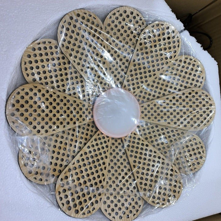 Wabi-Sabi Rattan Pendant Ceiling Light
