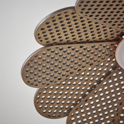 Wabi-Sabi Rattan Pendant Ceiling Light