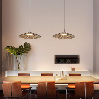 Wabi-Sabi Rattan Pendant Ceiling Light